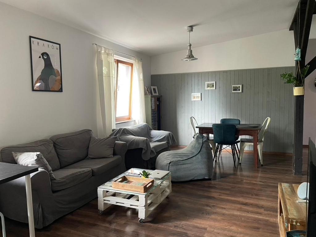 Piekny,Duzy Loft 80 Metrow Blisko Centrum كراكوفيا المظهر الخارجي الصورة